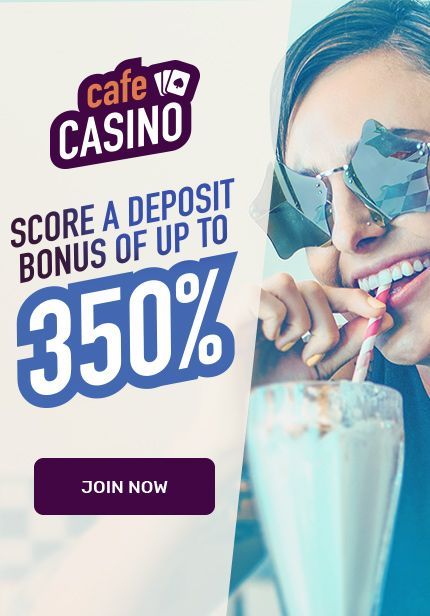 Best bonuses with Bitcoin at Cafe Casino
